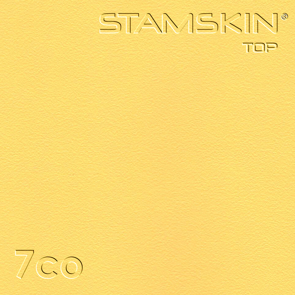 Vinyl Stamskin Top narzissgelb