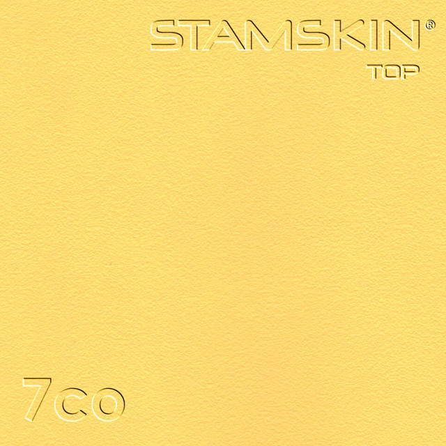 Vinyl Stamskin Top narzissgelb