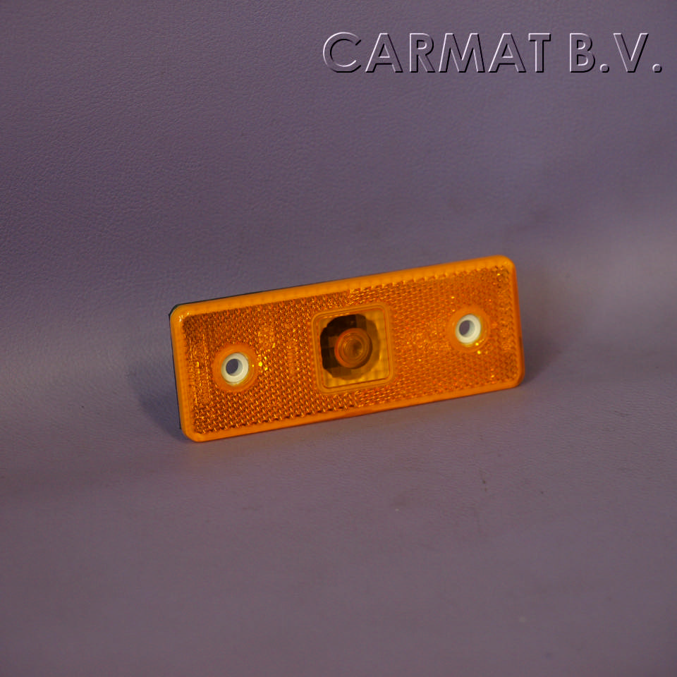 Zijmarkeringslamp 110 mm met fitting & lamp op best. per 5