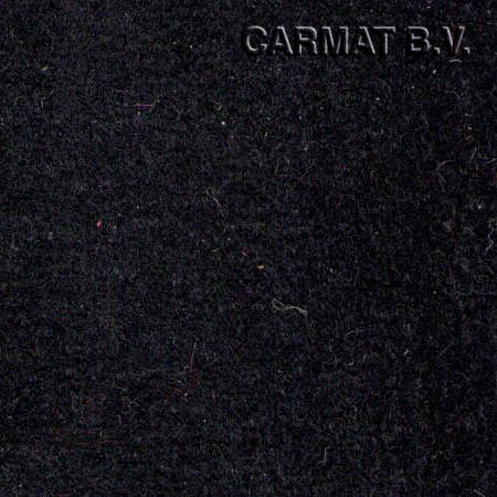 Velvet carpet Mercedes w/ foam backing Black