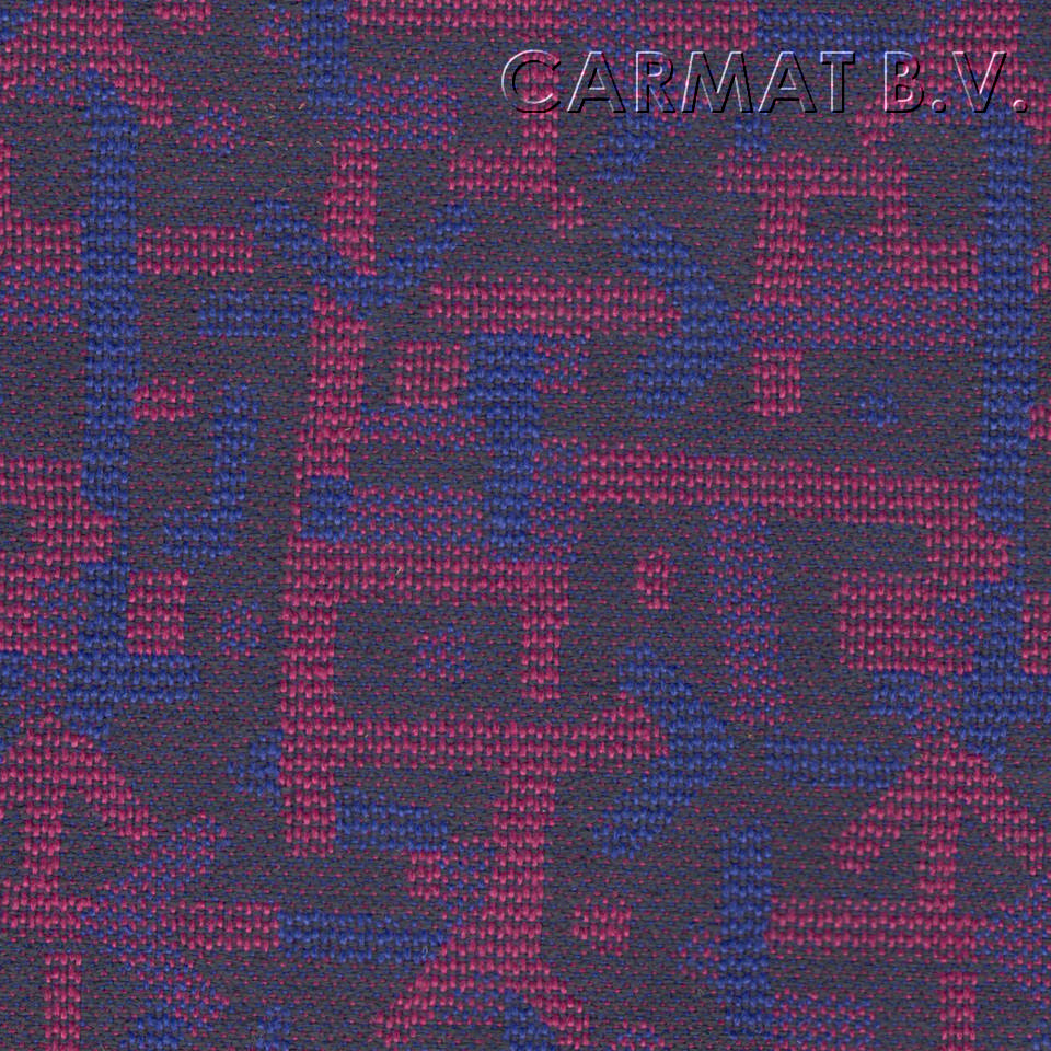 Fabric Mercedes Vito model 1996 black/purple/pink