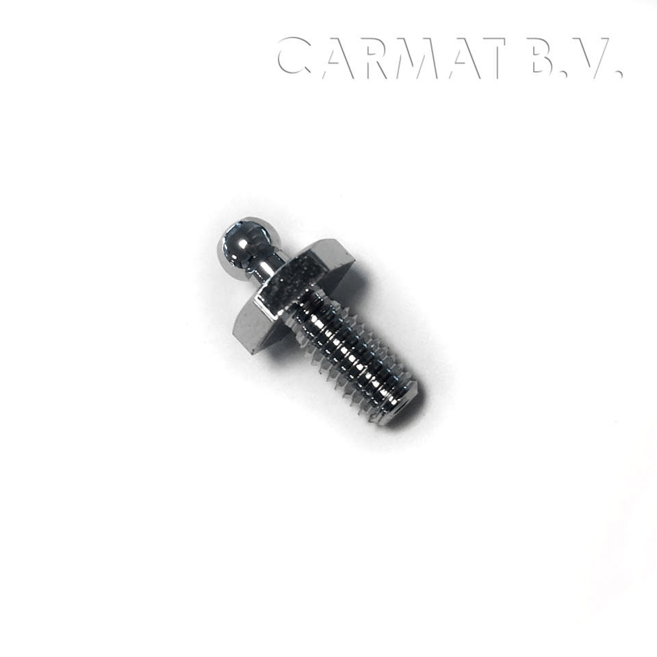 Tenax bolt stud M 5 x 10mm chrome-plated brass