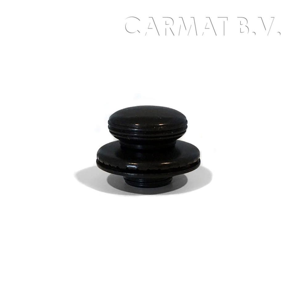 Tenax upper section large actuating head black chrome-plated