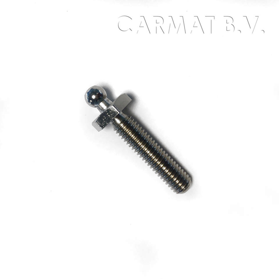 Tenax bolt stud M 5 x 22 mm nickel-plated brass