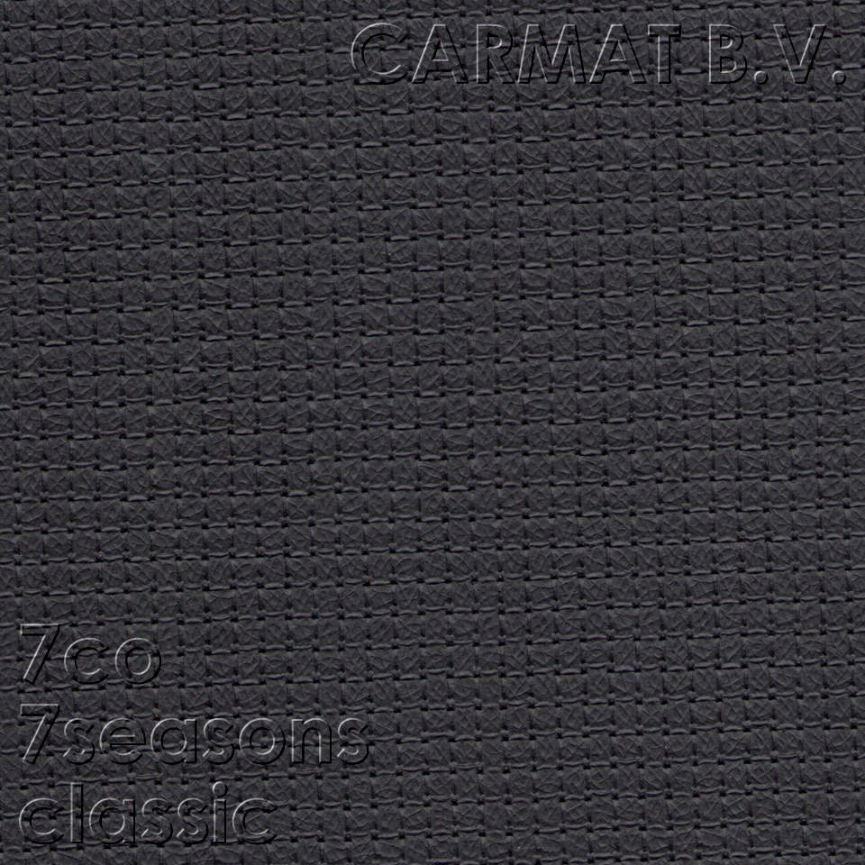 Vinyl 7co 7x black VW checks