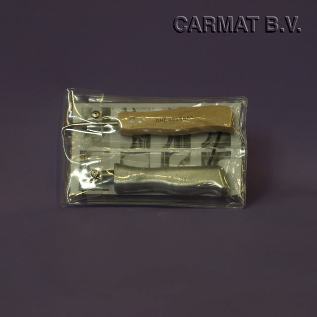 Tool set for glazing profile