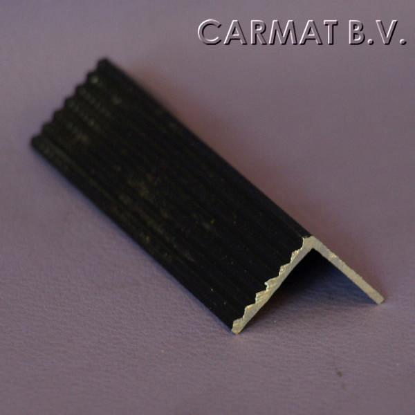 Step moulding black 20x20 mm per/2X5M