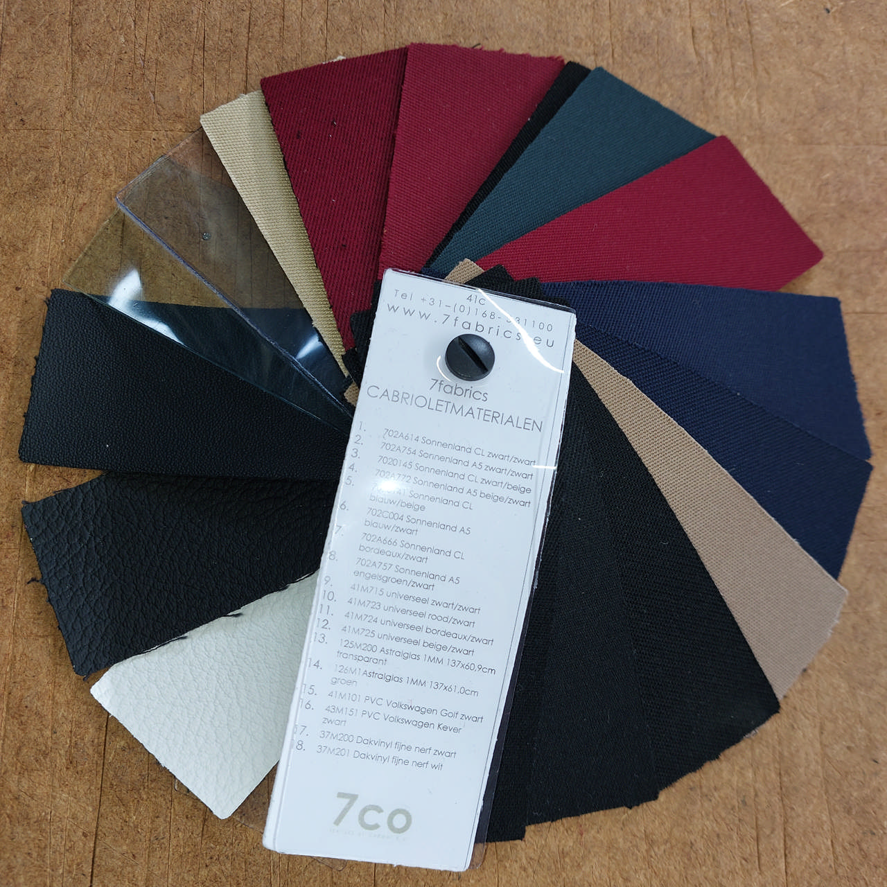 Samples convertible materials