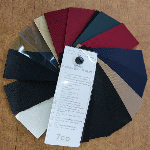 Samples convertible materials