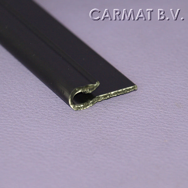 Plastic seatcover mountingprofile black