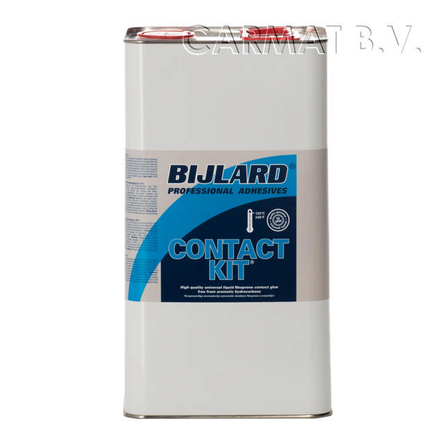 Contact glue Bijlard use brush tranparent 5 liter can