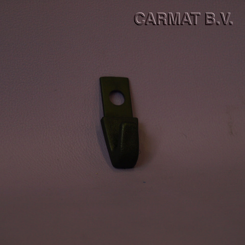 Coat hook Concealed mounting Black