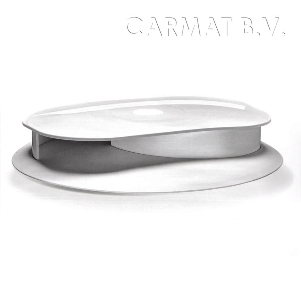 Flettner Low-Profile Roof ventilator white