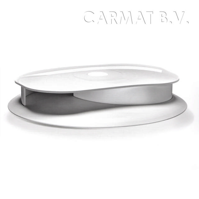 Flettner Low-Profile Roof ventilator white