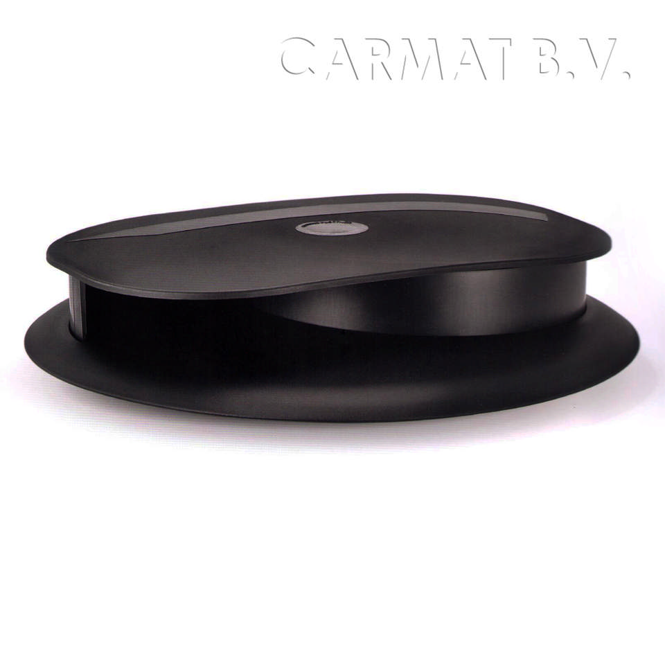 Flettner Low-Profile Roof ventilator black