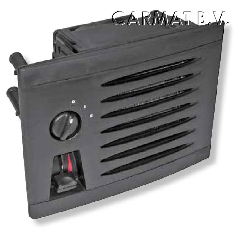 VERWARMING 3.25kW/16mm KUBA 12V ZWART op bestelling