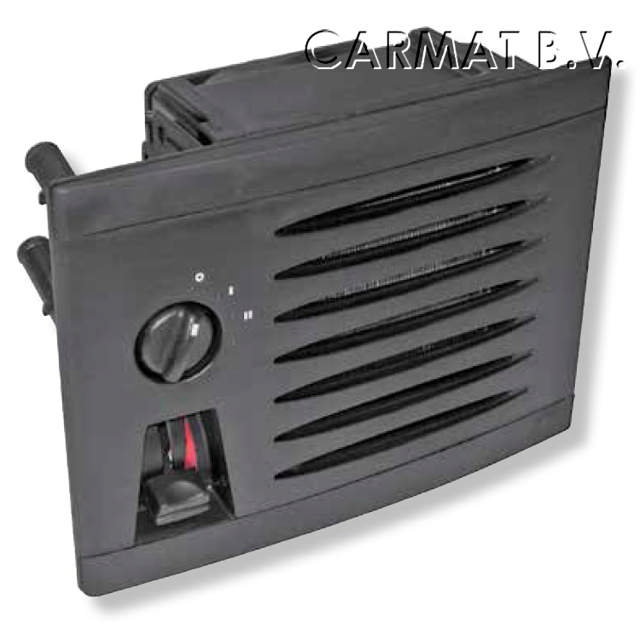 VERWARMING 3.25kW/16mm KUBA 12V ZWART op bestelling