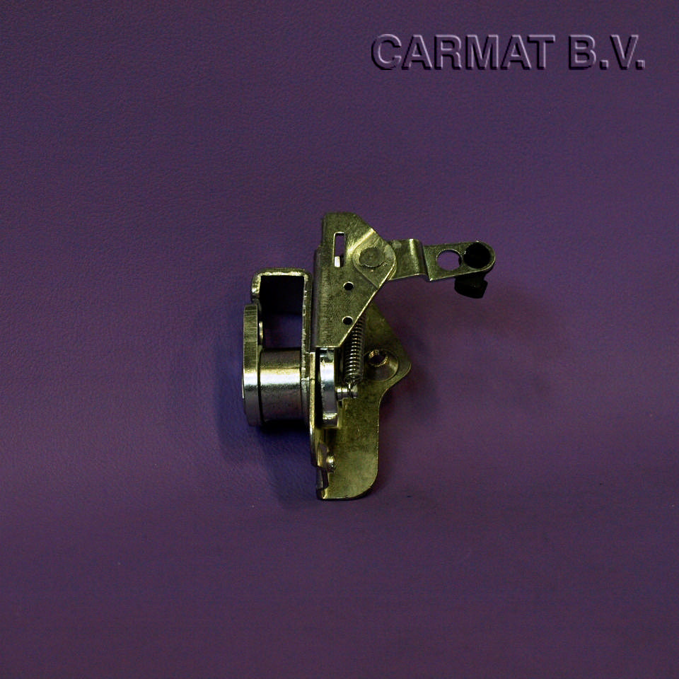 Rotary catch lock w/ 2 clips-positions horizontal