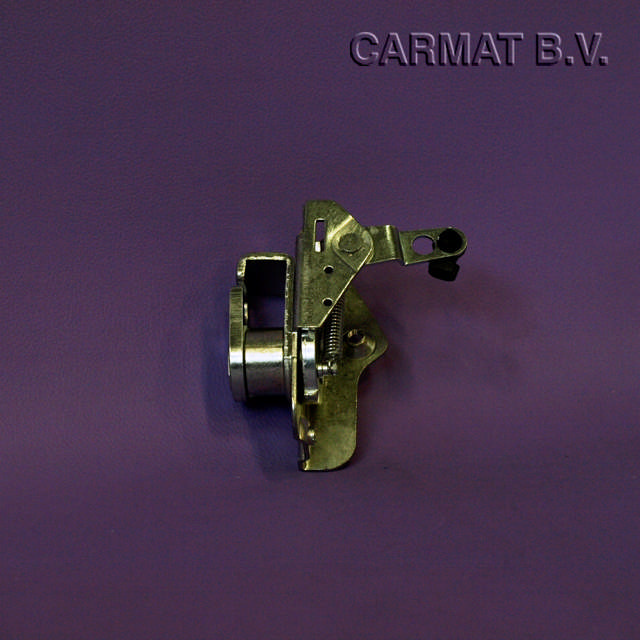 Rotary catch lock w/ 2 clips-positions horizontal