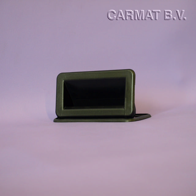 Recessed grip black per/5PC