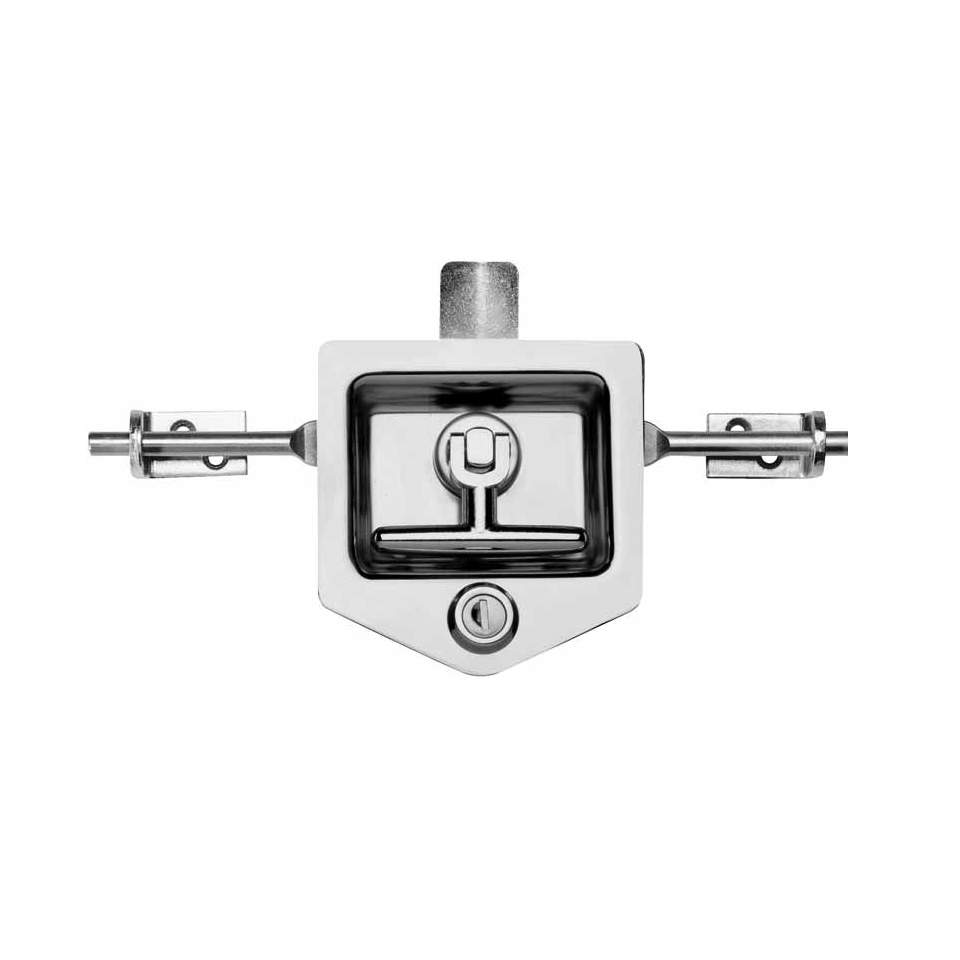 'Drop-T' lock 3-way latch system, mixed differ. FS880