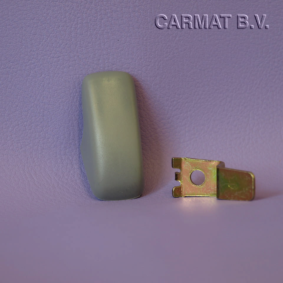 Coat hook concealed mounting grey