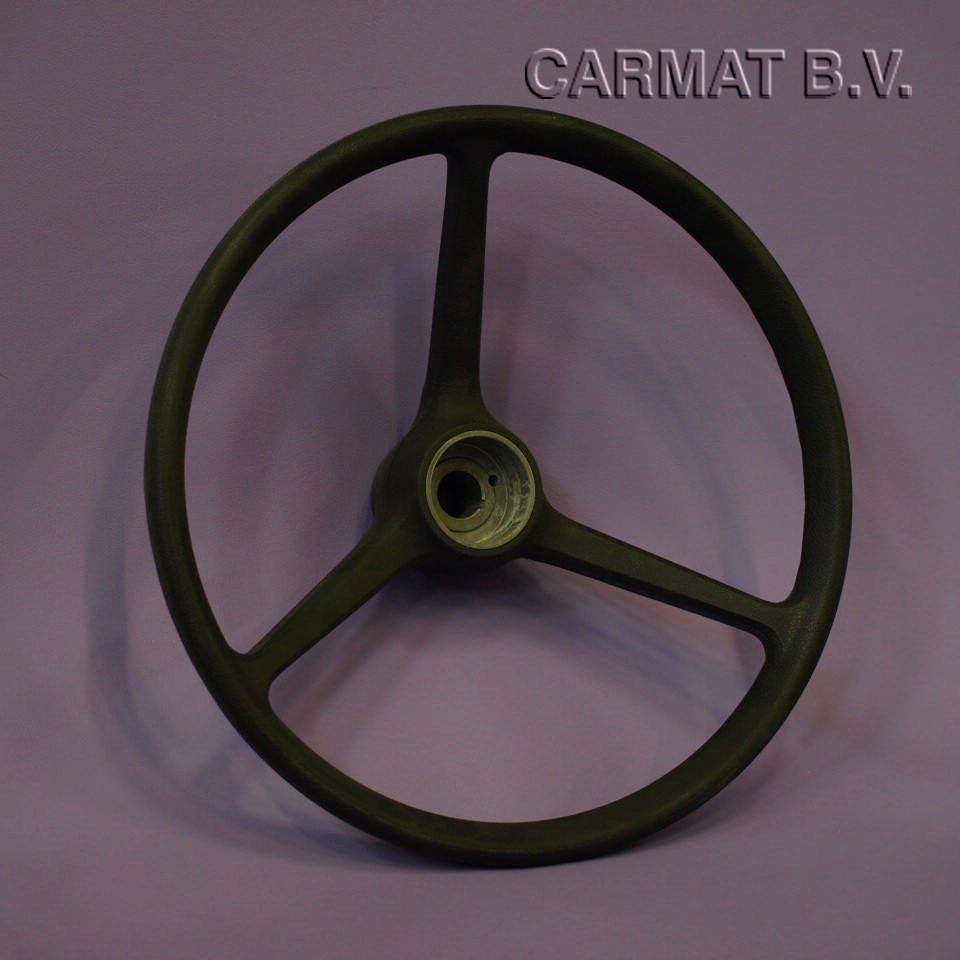 Steering wheel hard Diameter 450 mm Black