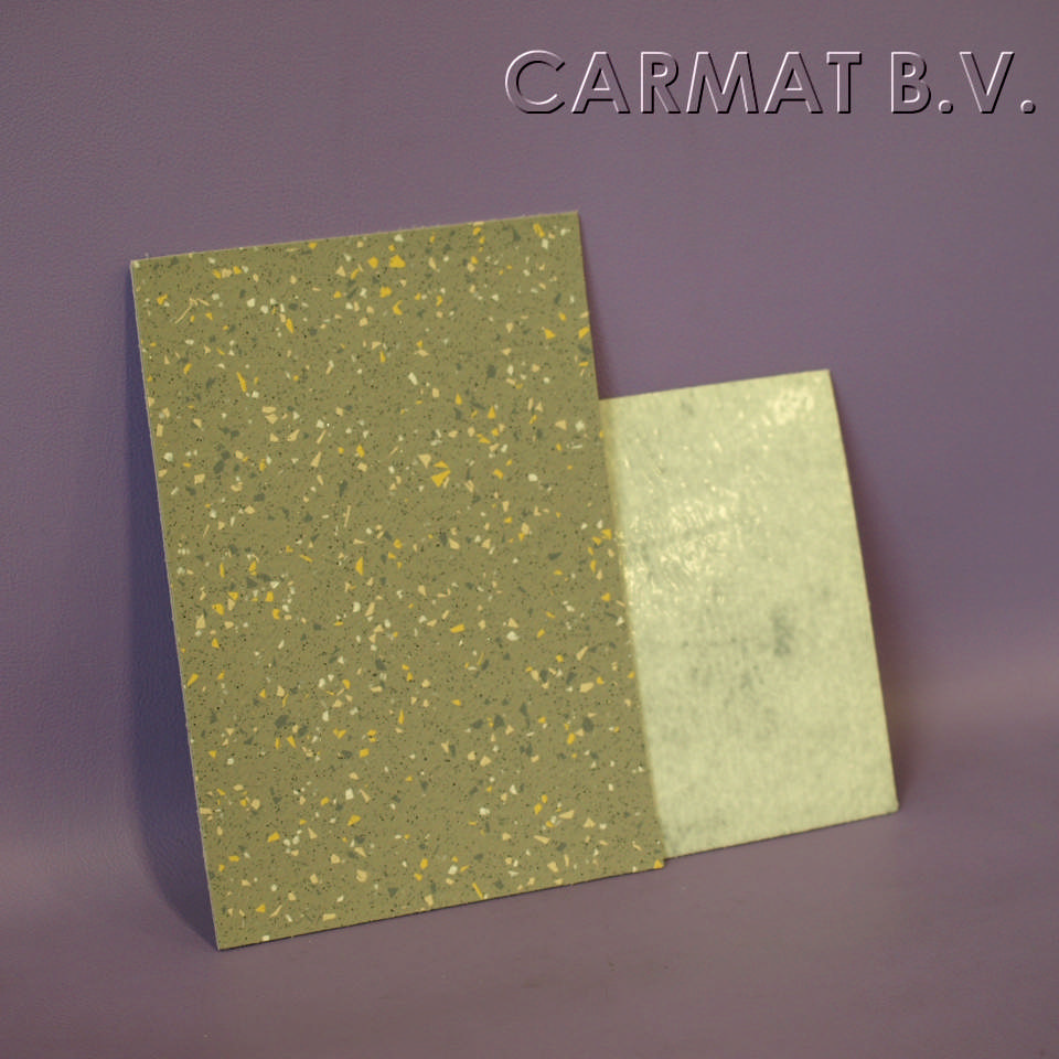 Vloer Gerflor staal A5 zelfklevend