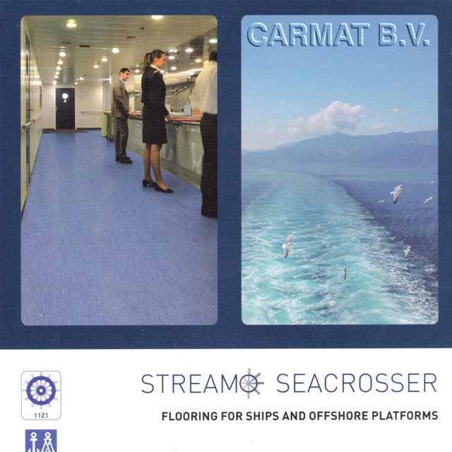 Sample card Gerflor Streamo Seacrosser