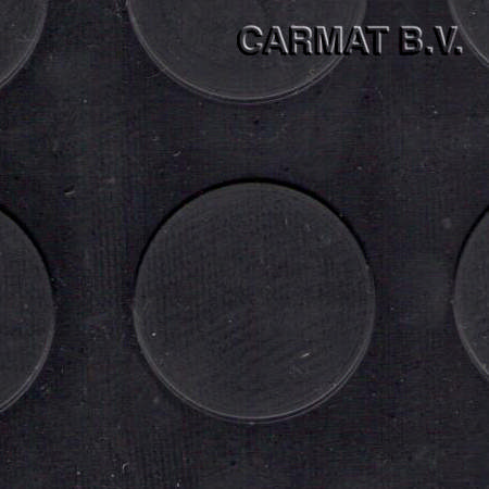Nop flooring rubber Without insert Black
