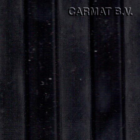 Wide ribbed flooring rubber Without insert Black