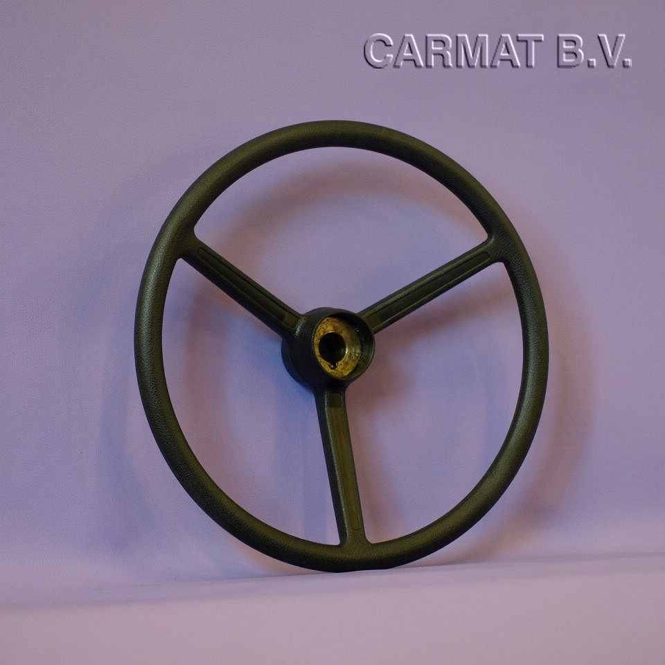 Steering wheel hard Diameter 350 mm Black