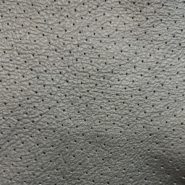 Lederhuid 7leather milano zwart geperf. afn per/2xhalve HUID