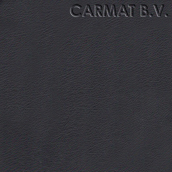 Leather hide Flora black