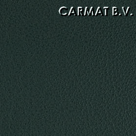 Leather hide Flora green