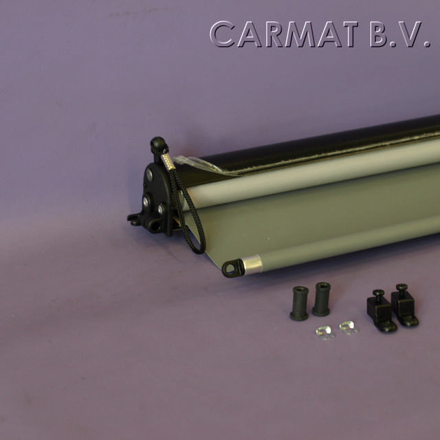 Sun screen F105 black w/ rods