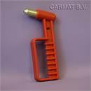 Emergency hammer big Bracket not included Red