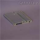Carrier aluminium profile Rubber profile not included Alumin