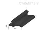 Edge rubber profile Black