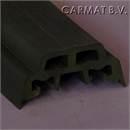 Stootrubberprofiel verhoogd 60 mm afname per/20M