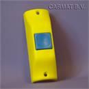 Push button Yellow tube mounting, no text