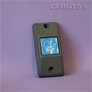 Push button Grey, surface mounting, symbol PRAM