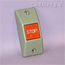 Stopknop wand grijs knop rood stop wit nv braille (E275)