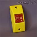 Stopknop wand geel knop rood stop wit nv braille