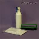 Vinyl Cleaner Spray bottle including Brush and cloth