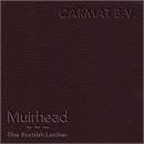 Leather hide Muirhead Caledonian burnt plum per hide