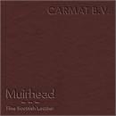 Leather hide Muirhead Caledonian mocha per hide